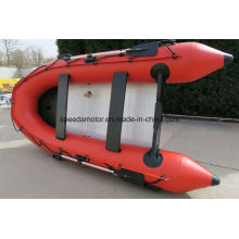 Rubber Folding Inflatable Boat with Outboard Motor